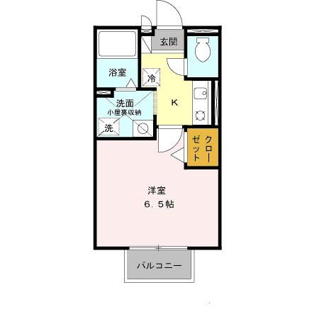 M’Sエクレール（エムズエクレール） 間取り
