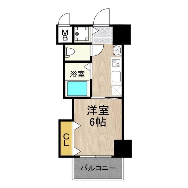 CITY SPIRE布施 間取り