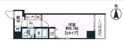 ヒルズ八尾本町 間取り