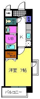 ベルドミール末広五番館 間取り