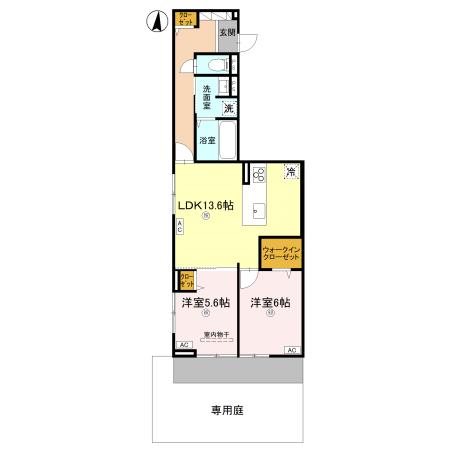 D-ROOM中小阪 間取り