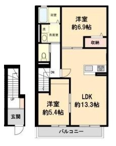 Sachi  Residence 間取り