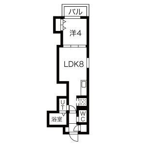 F asecia　Attivo　Ⅱ 間取り