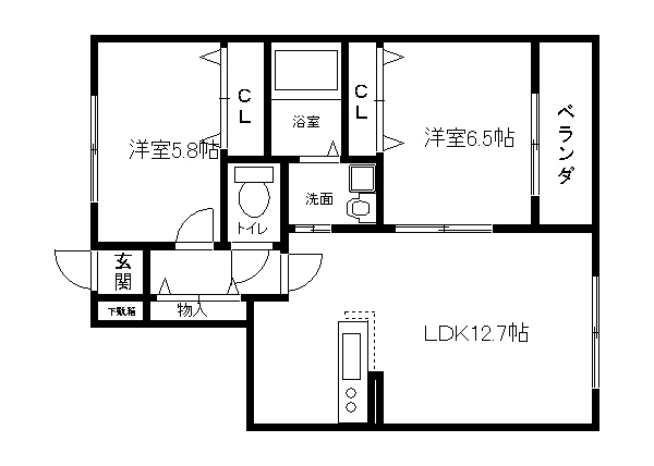 ヴィラロイヤルシティーⅠ 間取り