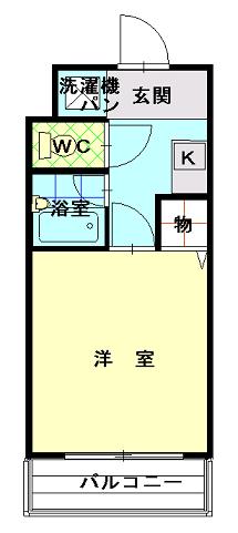 コーポラス光進 間取り
