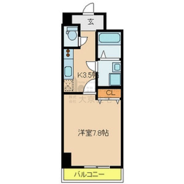 ルミエール八尾駅前 間取り