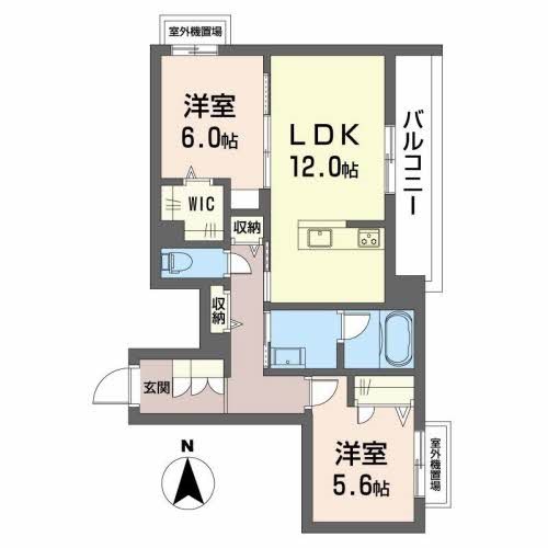 シャーメゾン　グランド　ビュイソン 間取り