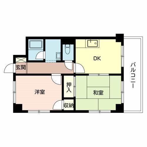 グロウブ東翠園 間取り
