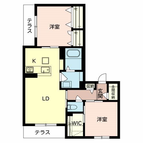 グランド・ソレイユ　B棟 間取り