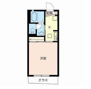 シャルマン　シャンブル　Ⅱ 間取り