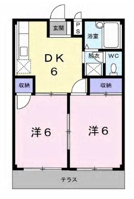 ハイツナカガワ 間取り