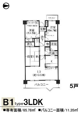 アイレックスプラザ（B1タイプ） 間取り