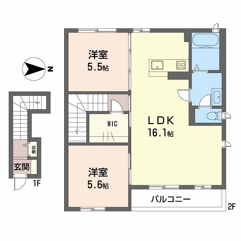 メゾン・ファミーユ 間取り