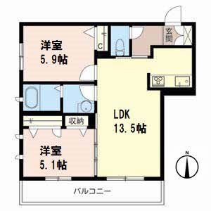 ラ・フェスタ 間取り