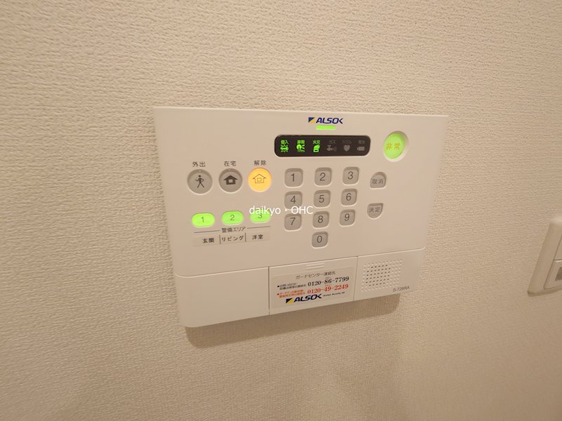 モンクレール青山 セキュリティ