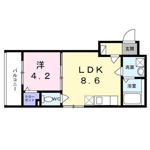 ＧｏｏｄＬｉｆｅ　小阪本町 間取り