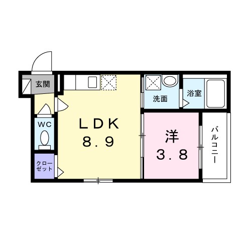 ＧｏｏｄＬｉｆｅ　小阪本町 間取り