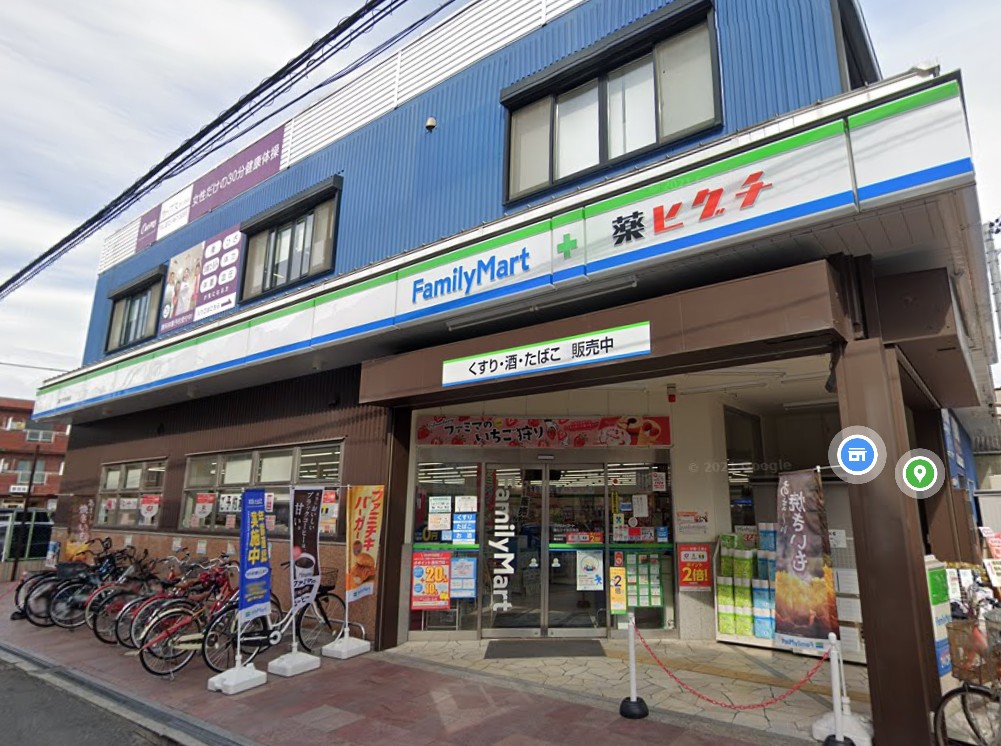 エバーグリーン若江岩田 コンビニ