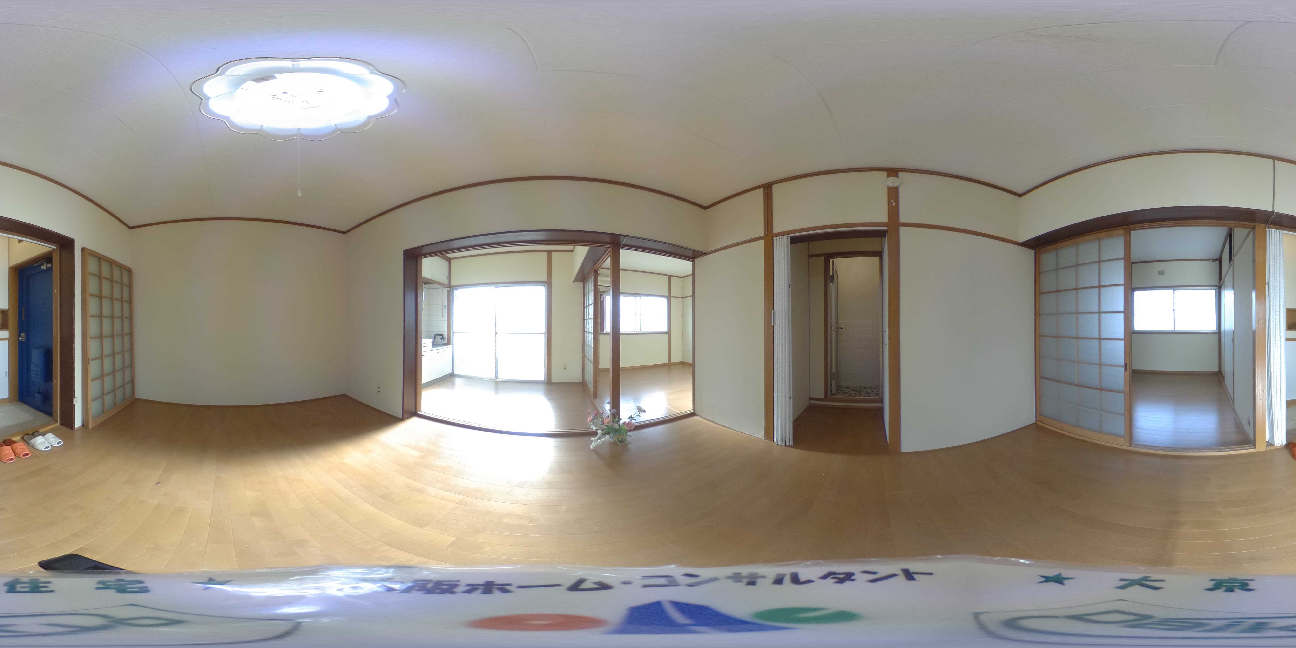朝風マンション リビング