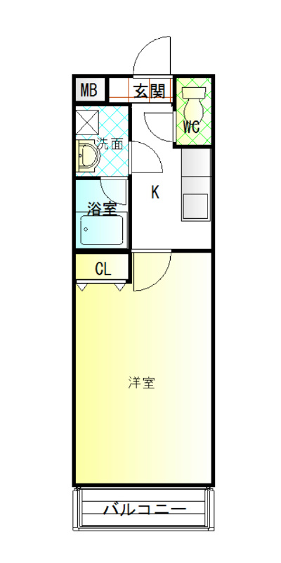エスティームⅡ番館 間取り