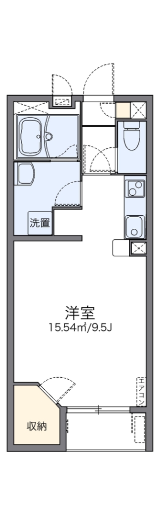 レオネクストリバーサイド柏原 間取り