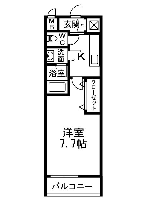 フジパレス光南町 間取り
