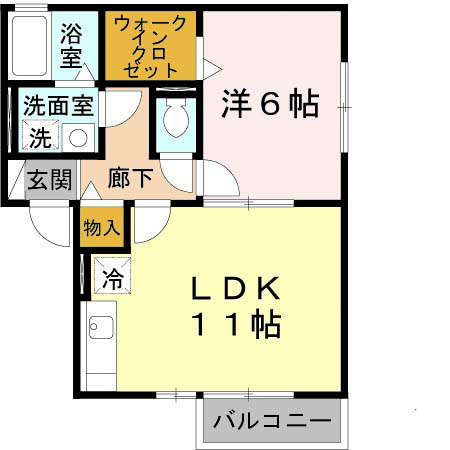 ソレーユ植松 間取り