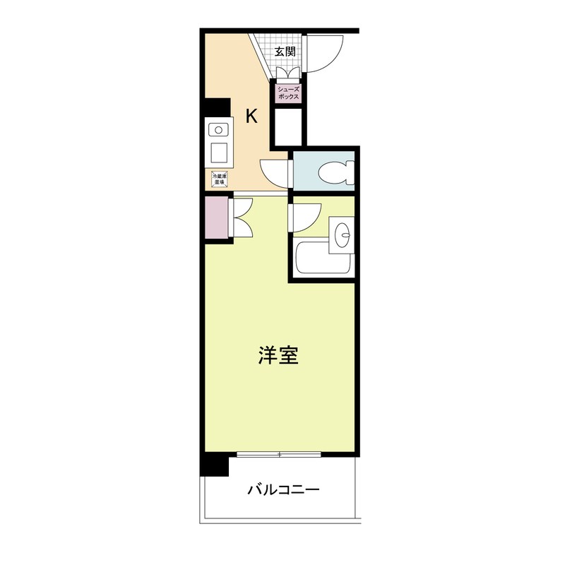 フォレストコート長瀬 間取り