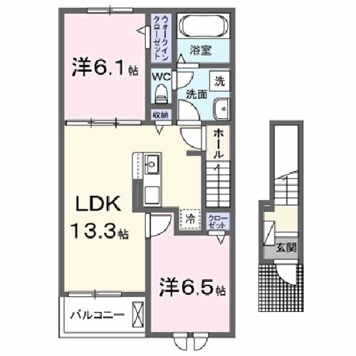 アポロⅠ 間取り