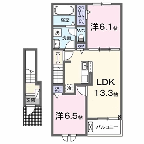 アポロⅠ 間取り