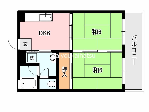 騎射場温泉ビル 間取り図