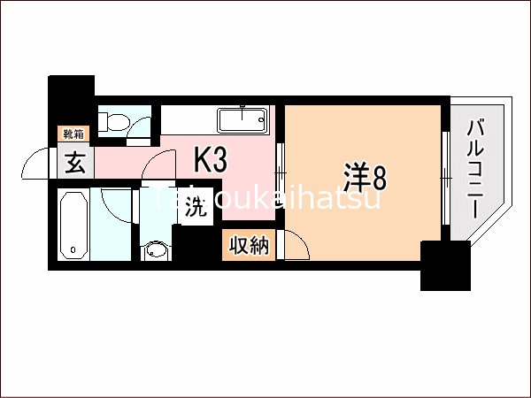 グランシエル鴨池 間取り図