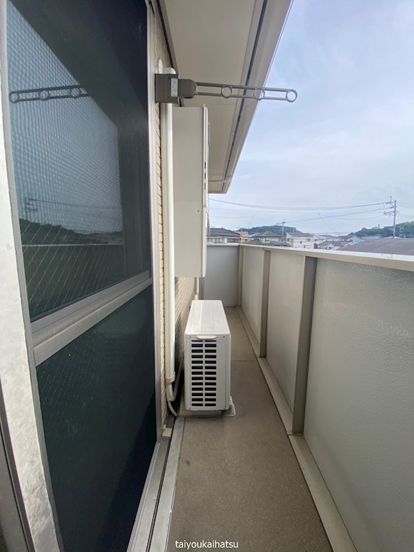 セジュールプルミエ A棟 ベランダ