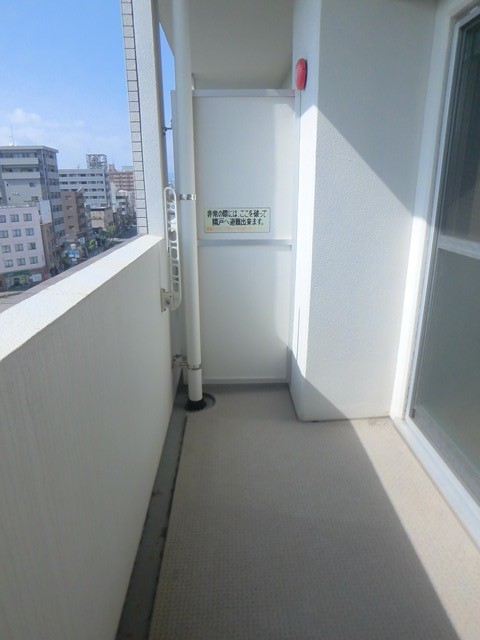 スカイビル ベランダ