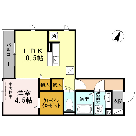 Sunny's 303号室 間取り