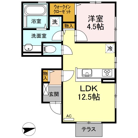 アイビュー日の出 間取り図