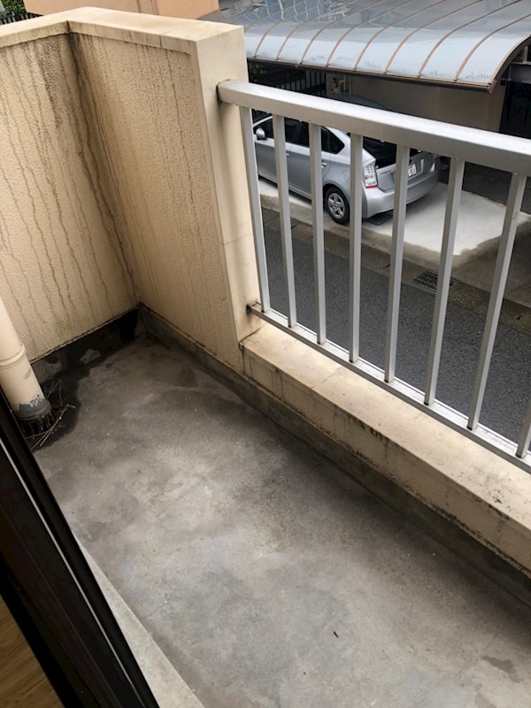 慶ハイツ ベランダ