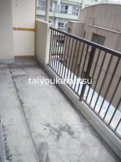 中洲福永ビル ベランダ