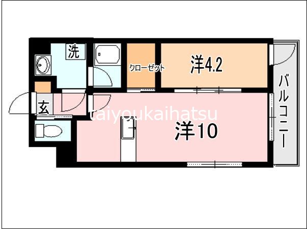 LUX新栄  間取り