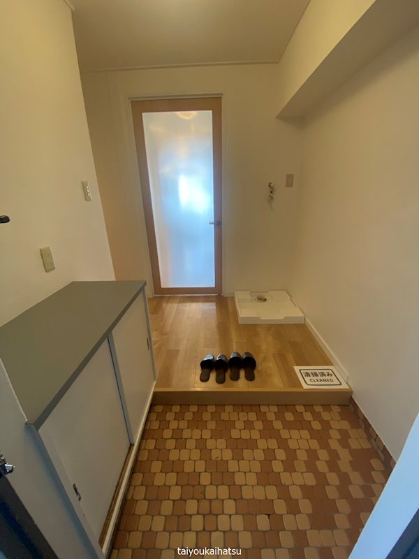 サンパティーク東谷山 玄関