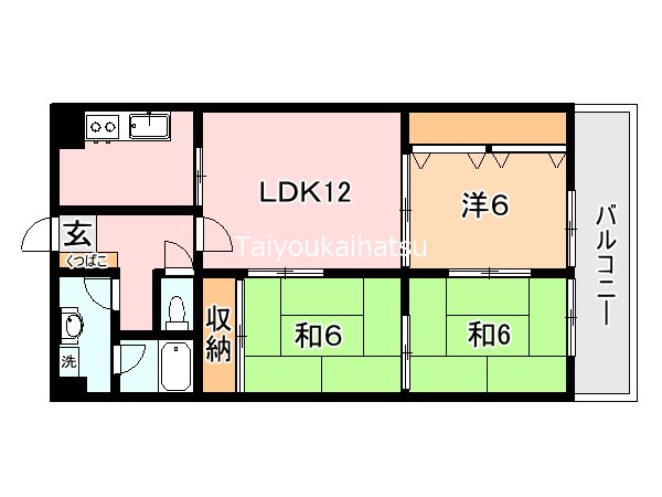 アーバンポート21Ｂ棟 302号室 間取り