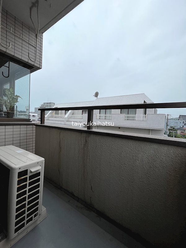 瀬戸マンション ベランダ