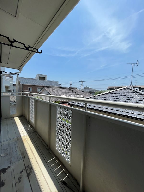 パープルタウン住吉E棟 ベランダ
