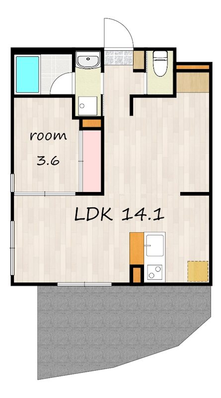 8court 間取り図