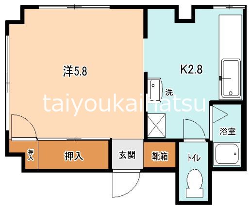 有島ビル 302号室 間取り