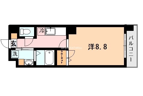 スカイビル 間取り