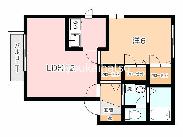 シャーメゾン川口 間取り図