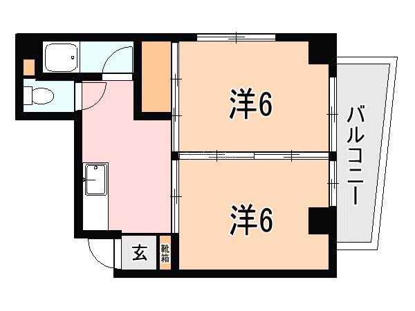 エントピア鴨池 間取り