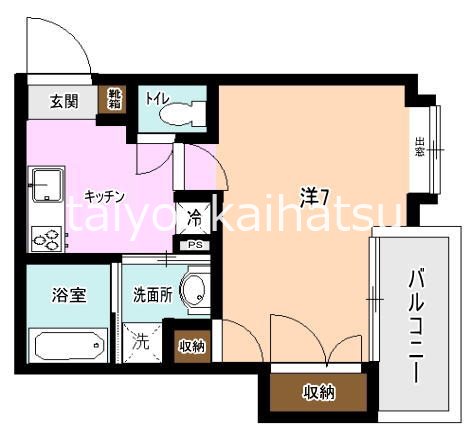 フロスト鷹師 間取り図