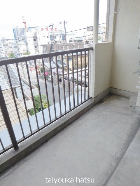 中洲福永ビル ベランダ